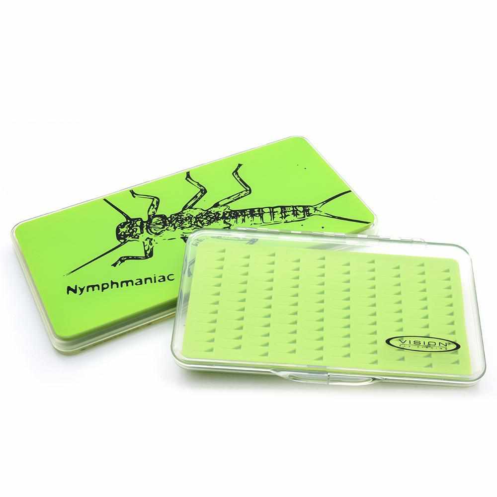 Vision Nymphmaniac Fly Box-Gamefish