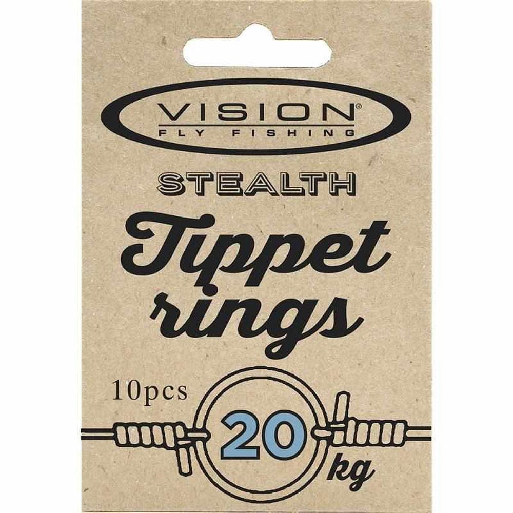 Vision Tippet Rings - Small [12kg] & Large [20kg]-Gamefish